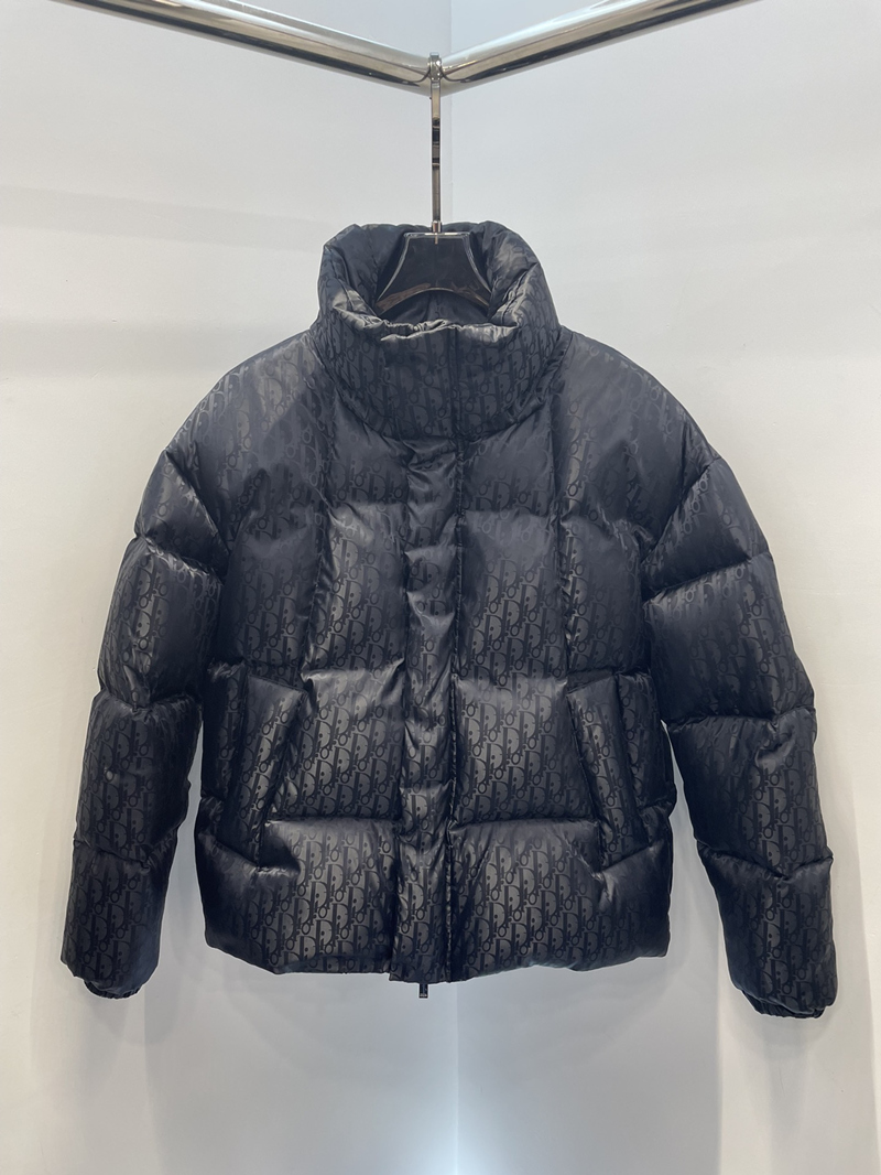 

Famous luxury Men Goose Down Jackets North Winter Coat Reflective stripes Bread Classic Full Print Suit Comfortable And Warm Jacket Man