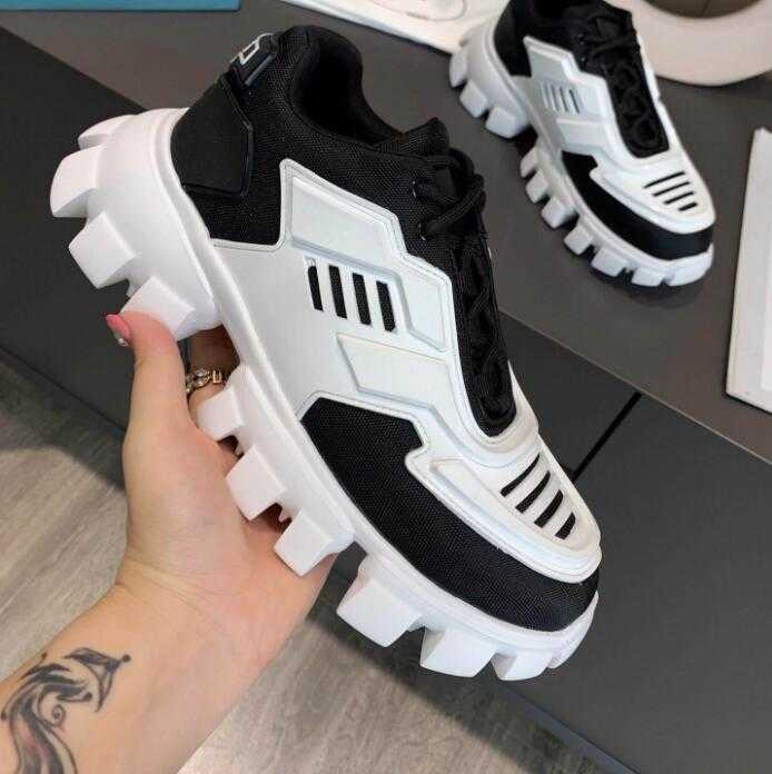 

Designe shoes Mens Cloudbust Thunder Knit Sneakers Luxury Designer Oversize Light Rubber Sole 3D Trainers Womens Big Size 36-46, Color 7