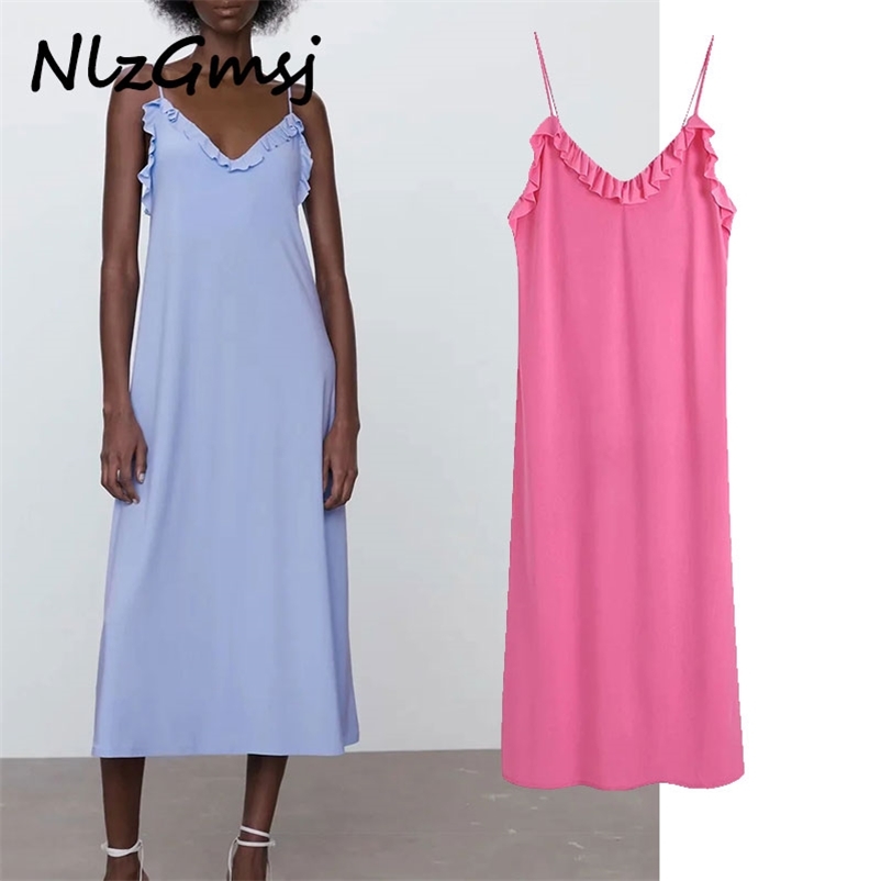 

Dres Summer Long es Casual Backless Sexy Slip Ladies Sleeveless Beach es 04 210628, As picture