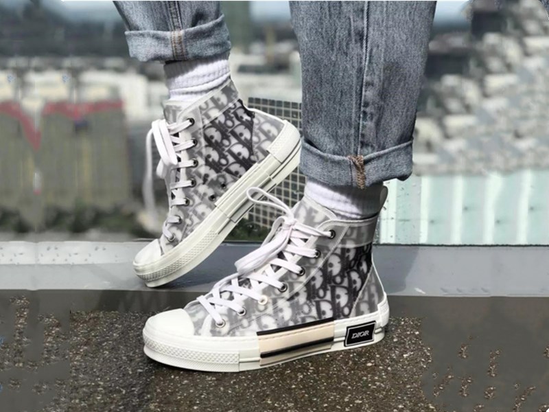 

New dÃ¬Ã²r oblique B23 High quality high Top Sneakers Homme X KÃ WS 001 By KÃ¬m Jones Men Women Fashion Designer Casual Shoes Skateboard Shoes