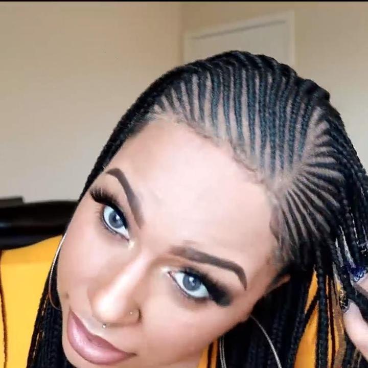 

Synthetic Wigs WIGERA®| Braid Long Epic Comfortable Hair Wig, As pic