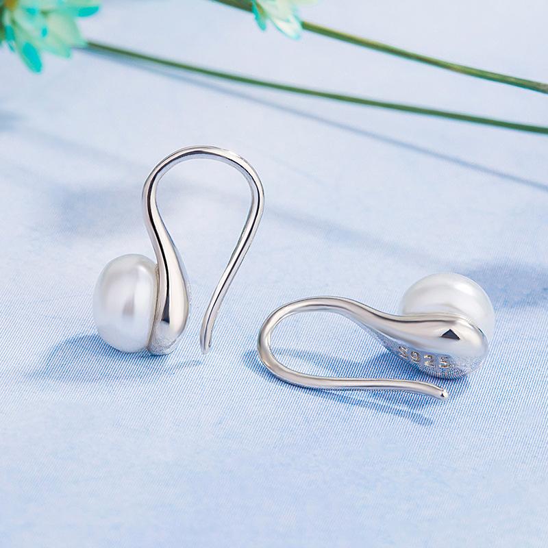 

Dangle & Chandelier 100% Solid S925 Silver Color Earring Real Jewelry Orecchini 925 Bizuteria Kolczyki Gemstone Drop Women