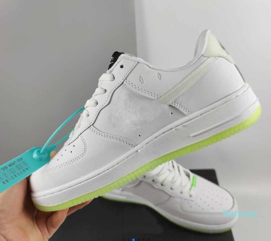 

Dress Shoes Forces White Glow In The Dark for mens womens white mca Utility Volt do it just moma forces sneakers, Customize