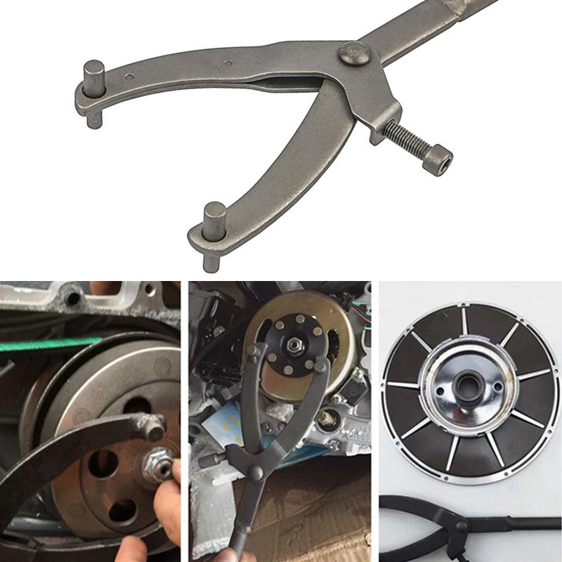 

Pedals Scooter Motorcycle Variator Clutch Remove Holder Hub Rotor Sprocket Flywheel Spanner Wrench Stand Removal Repair Tool