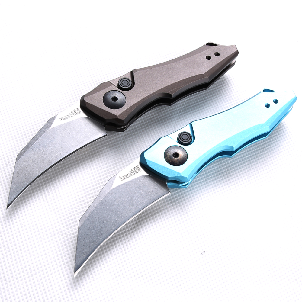 

CNC Kershaw 7350 CNC d2 STEEL T6061 handle A14 UTX85 UT121 BM3300 BM3500 camping automatic knife Benchmade knife EDC tool