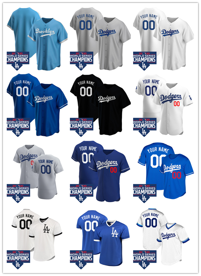 

2021 Latest Baseball Jerseys Cody Bellinger Justin Turner Clayton Kershaw Walker Buehler Dodger Betts Enrique Hernandez, Blue;black
