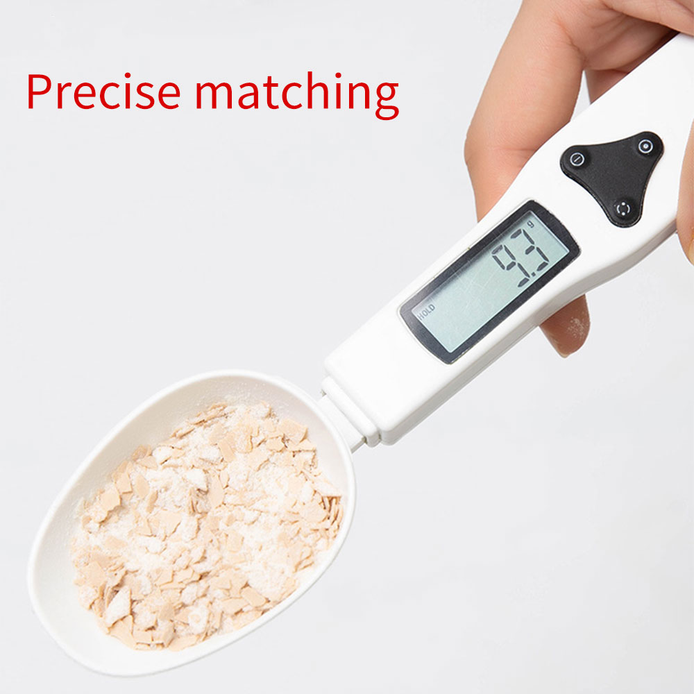 

500g/0.1g Portable LCD Digital Kitchen Scale Measuring Spoon Gram Electronic Spoon Weight Volumn Food Scale New High Quality