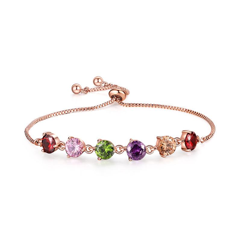 

Bangle Accessories Pull Bracelet Fashion Simple Set Zircon Female Adjustable