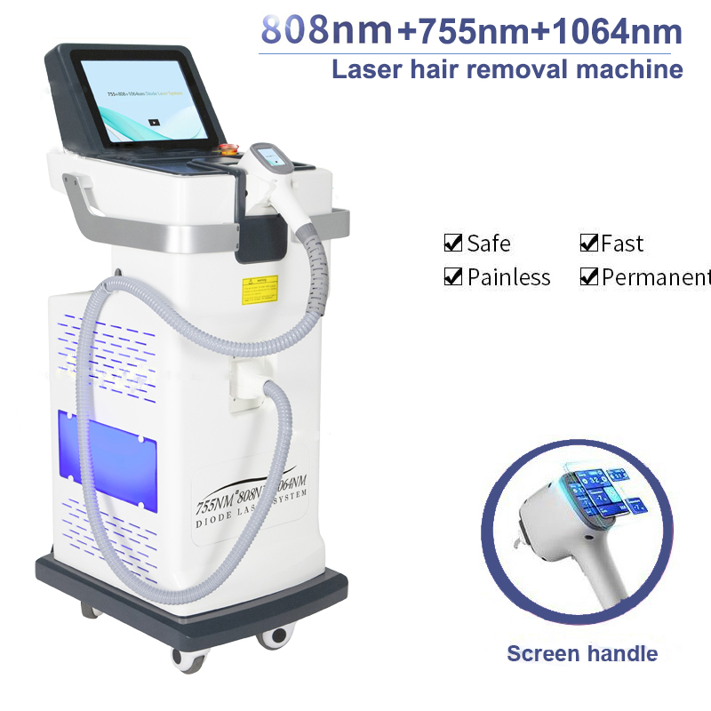 

Alma diode laser 755 808 1064 hair removal machines 2 screens 30million shots