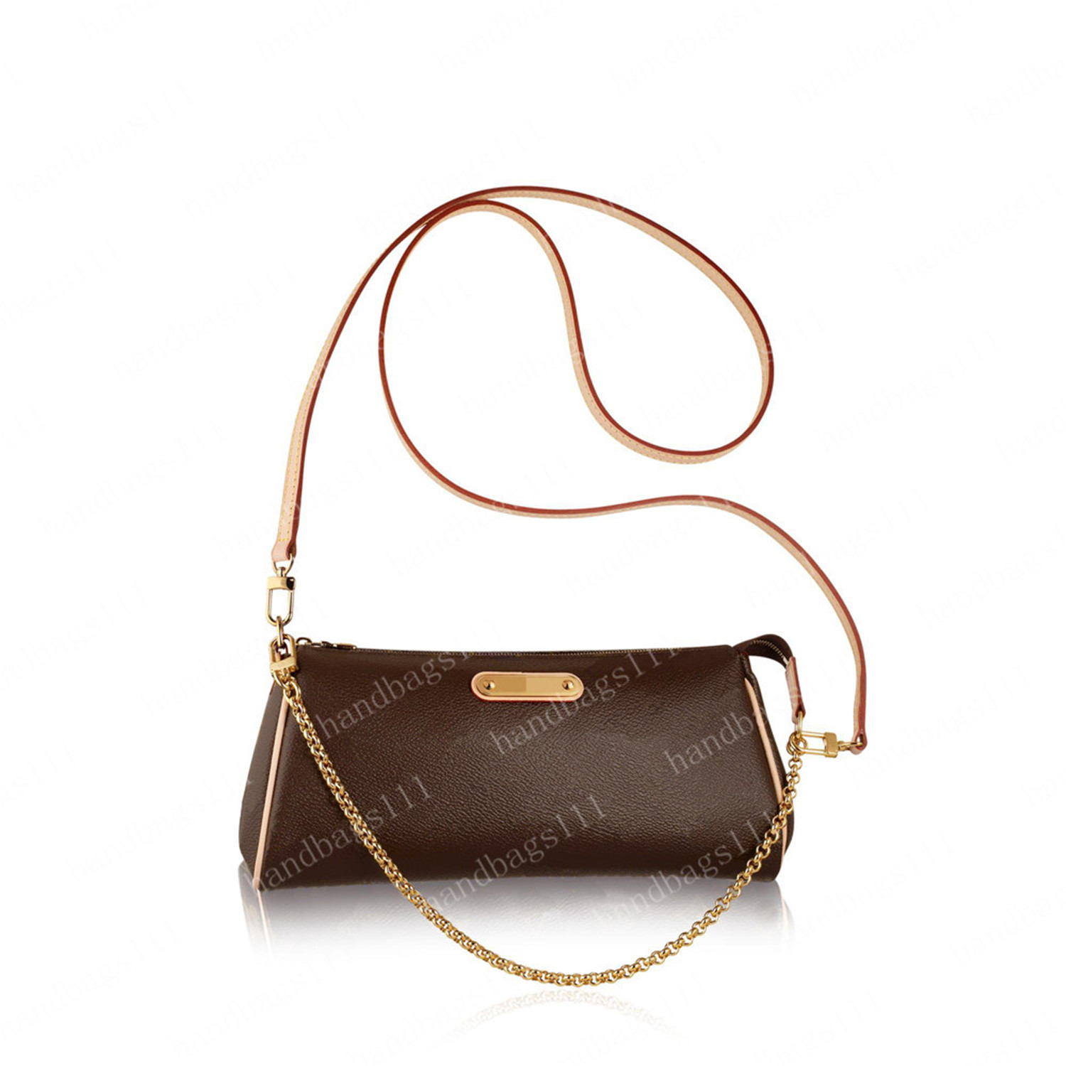 

Shoulder Bag Women Handbag Clutch Bags Toiletry Pouch Handbags Purse Wallets Card Holder Fashion Wallet Chain Key Pouch 546-31, #1 brown