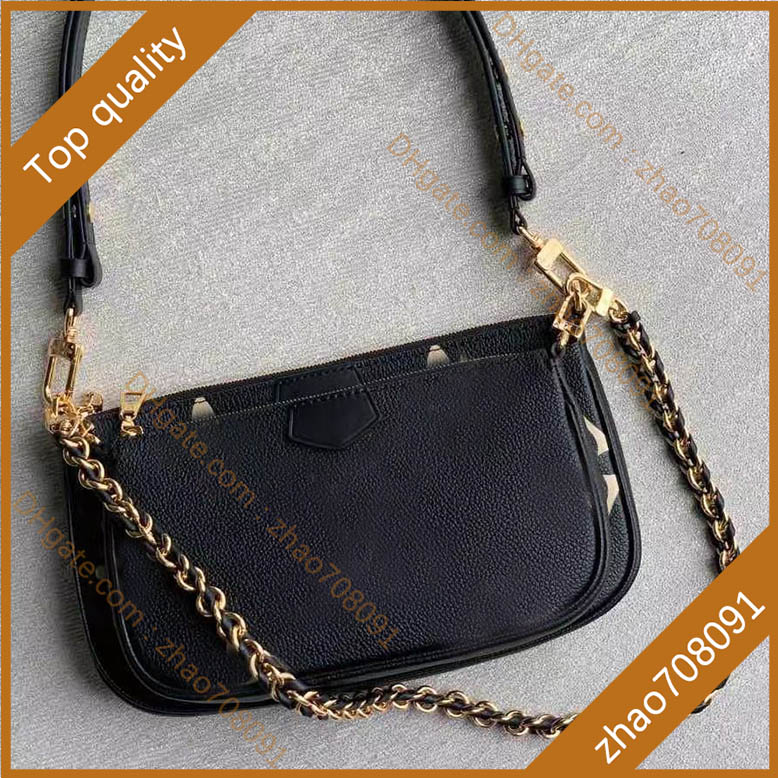 

5A Top quality women fashion handbags genuine leather cross body bag cowhide shoulder bags lady purse female composite bagss with box B101, M45779