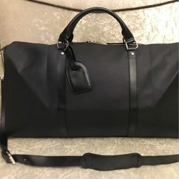 

LV LOUIS BAG VITTON CARRY ON ALL BANDOULIERE Set Womens Duffle Suitcase 55cm Travel Duffel Rolling Luxury Bag Softsided M41 Fhfd, Red;black
