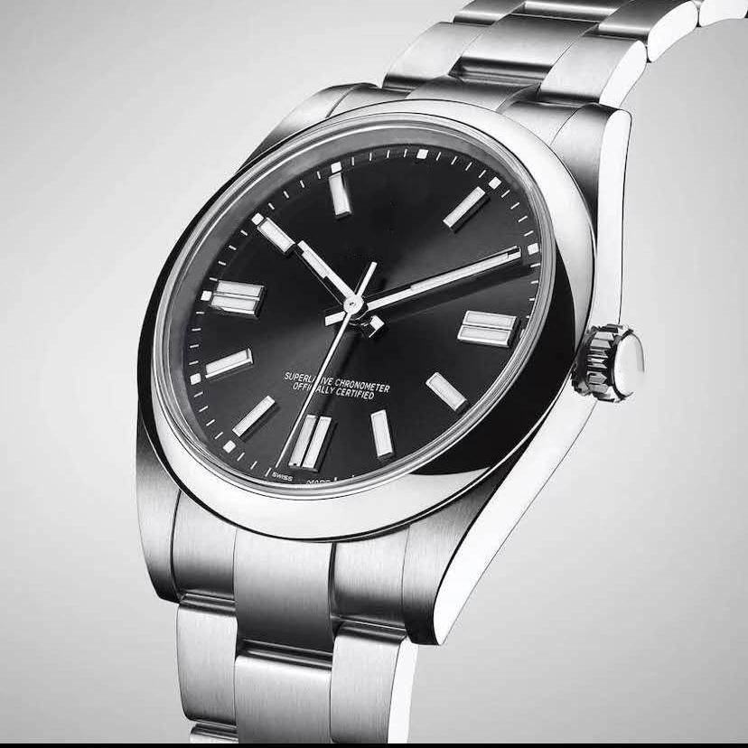 

36MM New Mens Watch Automatic Mechanical ETA2813 Sapphire Crystal 316L Stainless Steel Black Blue Green Oyster Datejust Watches, Make waterproof 50m