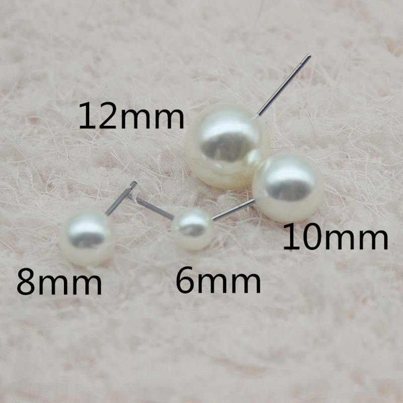 

Shine Pearl with Pins Needles For DIY Charms jewelry Aaccessory 6mm 8mm 10mm 12mm