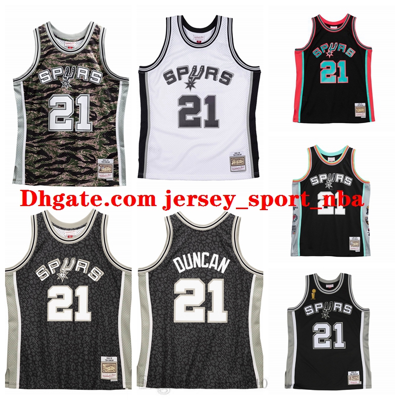 

Men Wild Life Swingman Tim Duncan San Antonio 1998-99 Jersey