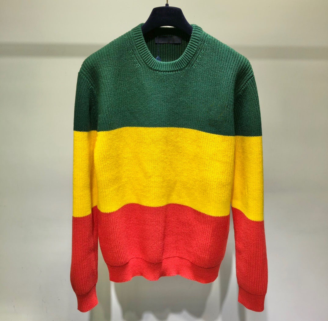 

21ss mens three colors sweater men and woman sweater, Customize