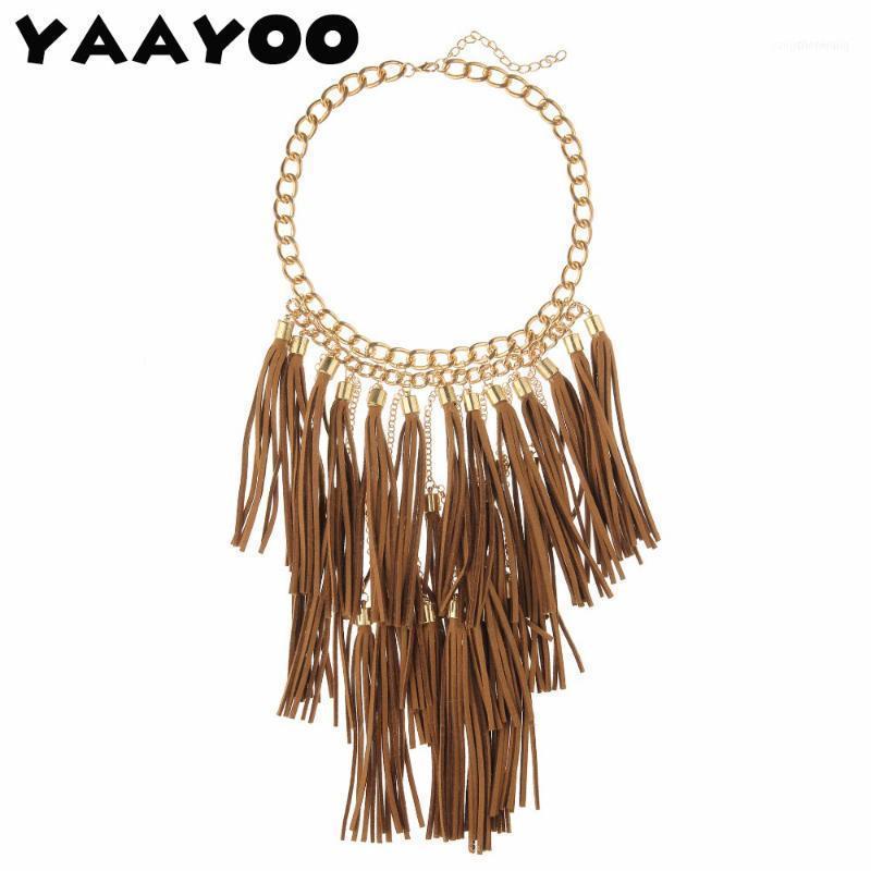 

Multi-Layer Vintage Necklaces & Pendants Large Colorful Tassel Statement Necklace Women Ethnic Jewelry For Personalised1