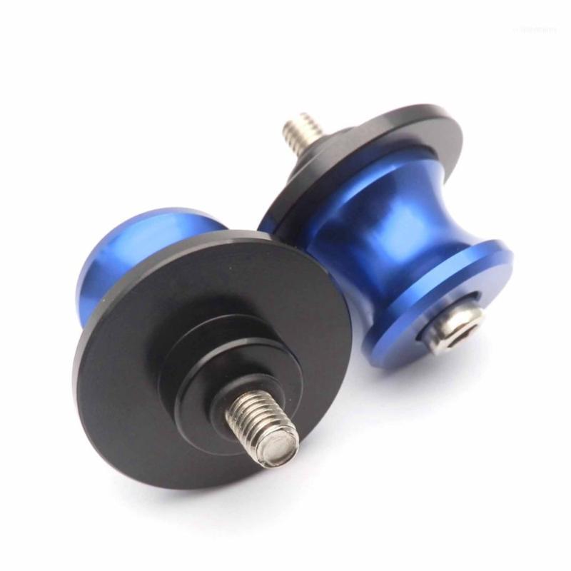 

Parts Pack Of 2pcs Motorcycle CNC Aluminum Swingarm Spools Slider Stand Screws M6 For Gold Silver Blue Red Black1