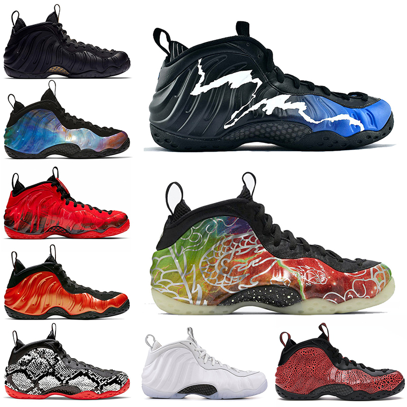 

Authentic 2022 Foamposite One Mens Basketball Shoes Jumpman Penny Hardaway Black Aurora BEIJING Cracked Lava Chrome Designer Outdoor Sneakers Size 40-47, 40-47 (11)