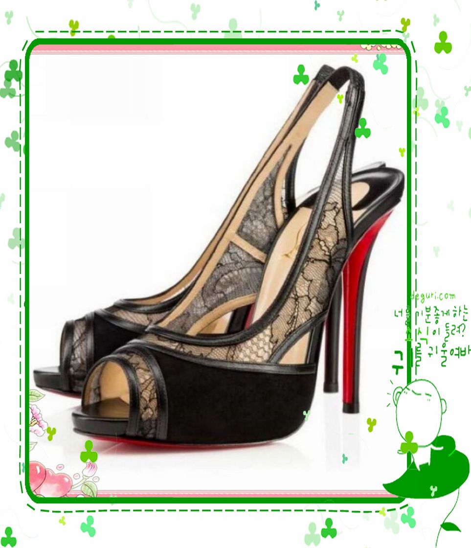 

1-Ponytails3 Louboutin Christian women high heels Red Bottoms Leather Pointed Toes Pumps outdoor Dress shoes EUR:35-42, Black