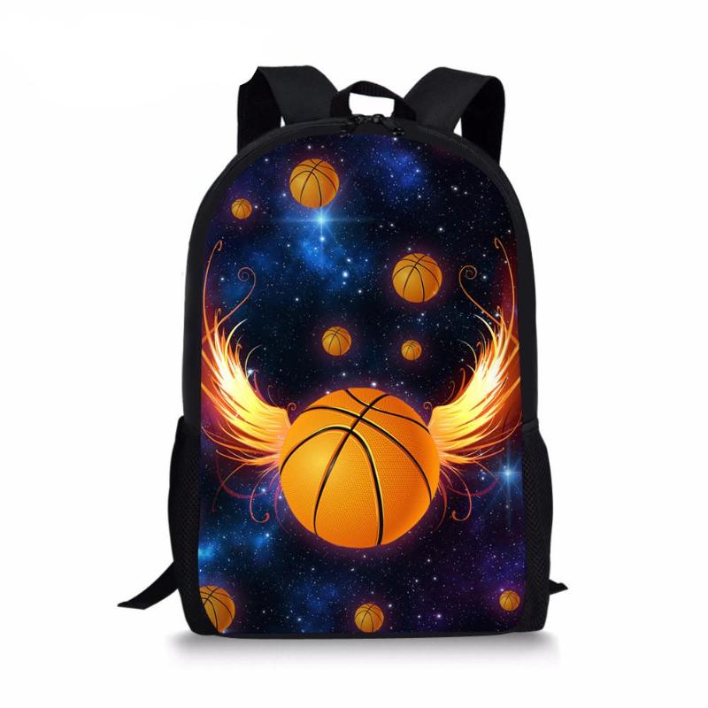 

Backpack School Bags For Boys Galaxy Basketball Kids Supplies Student Shoulder Bag Children Mochila, Hd0314c