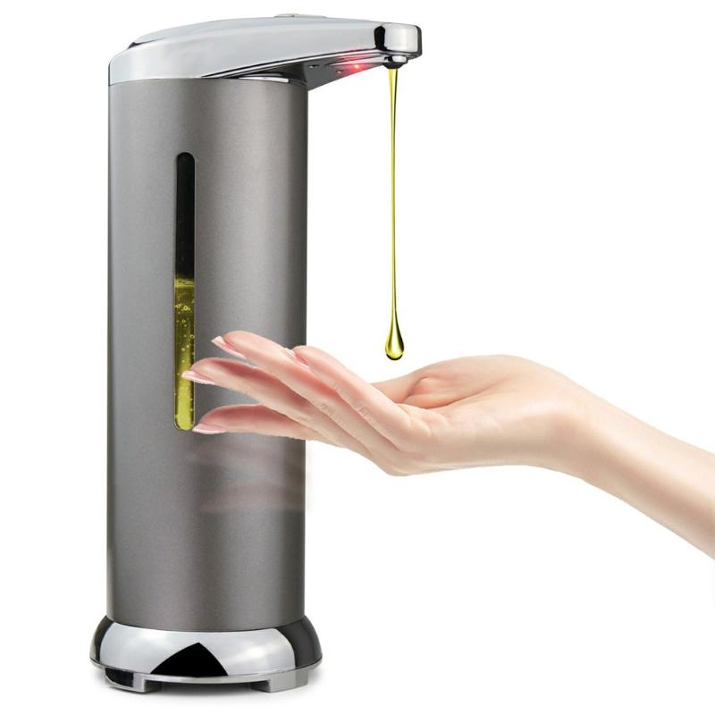 

Liquid Soap Dispenser Automatic 280ML Electric With Sensor For Kitchens And Bathroom