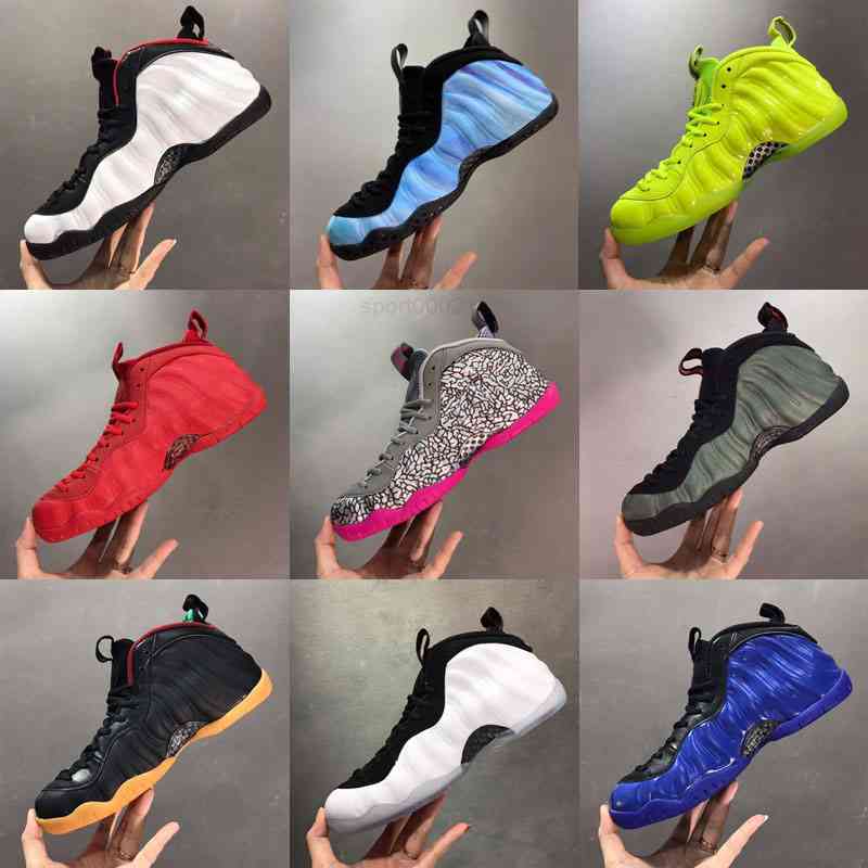 

Penny Hardaway Kids Shoe Foam posite Pro Galaxy Pink Black Mens Royal Blue Cny Floral Fleece Habanero Sports Sneakers