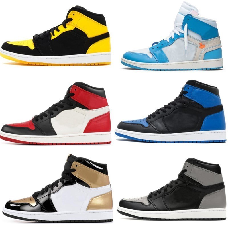 

1 generation of high-quality basketball shoes sports leisure black red toe joint black gold Yin Yang mandarin duck black grey shadow silk bl, Such as images