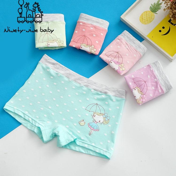 

Panties 5Pcs/pack Girls Underwear Soft Cotton Modal Children's Underpants Kid Cartoon Baby Breathable Briefs Kids Clothes, Randomly 5pcs