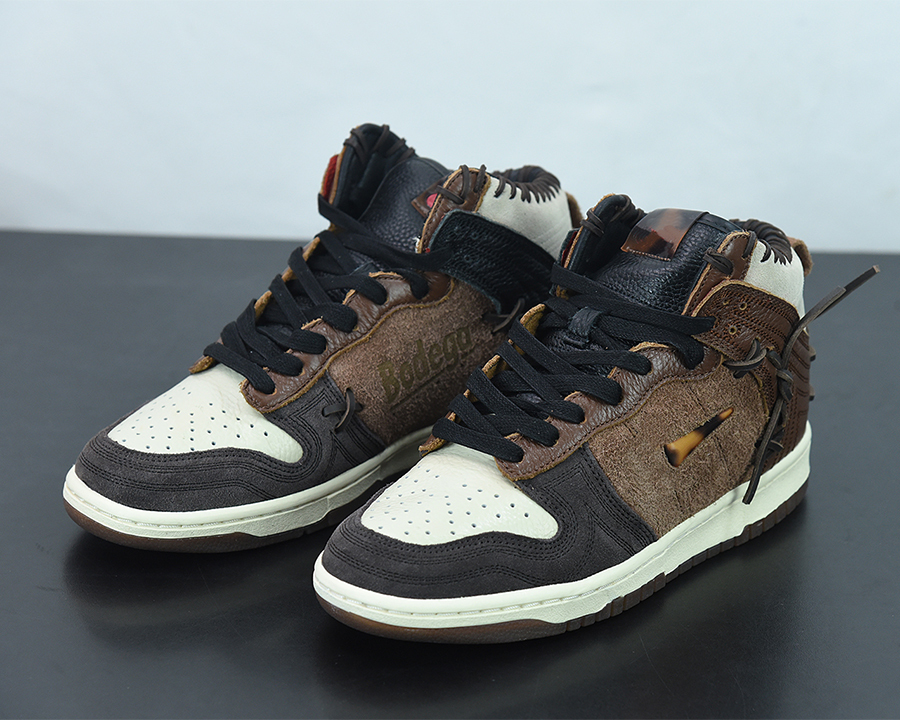 

Shoes Bodega SB Dk High Legend men women Beige White Mustang Brown mens trainers sports sneakers, #1