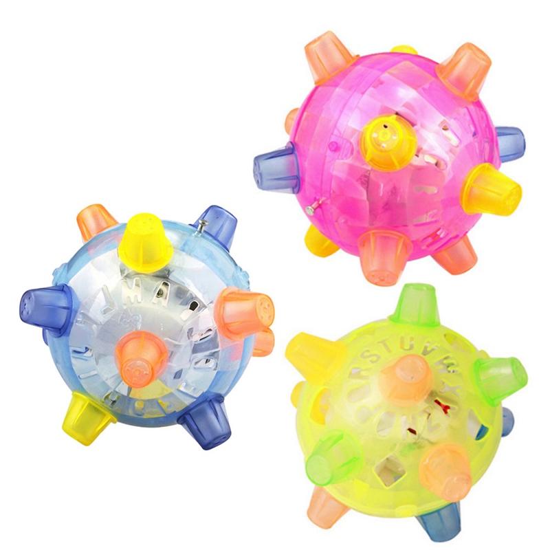 bouncing ball dog toy