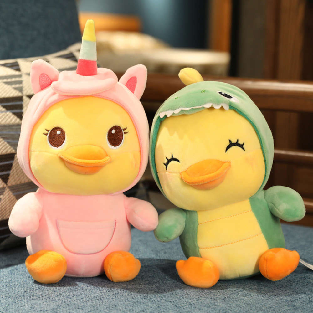 

duck creative doll plush toy duckling funny children's gift, Blue