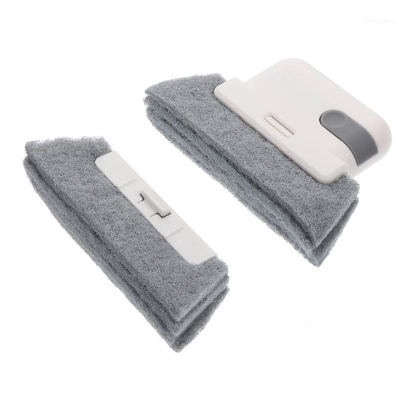 

Car Sponge 1pc Window Groove Cleaner Gap Brush With Replacement Head