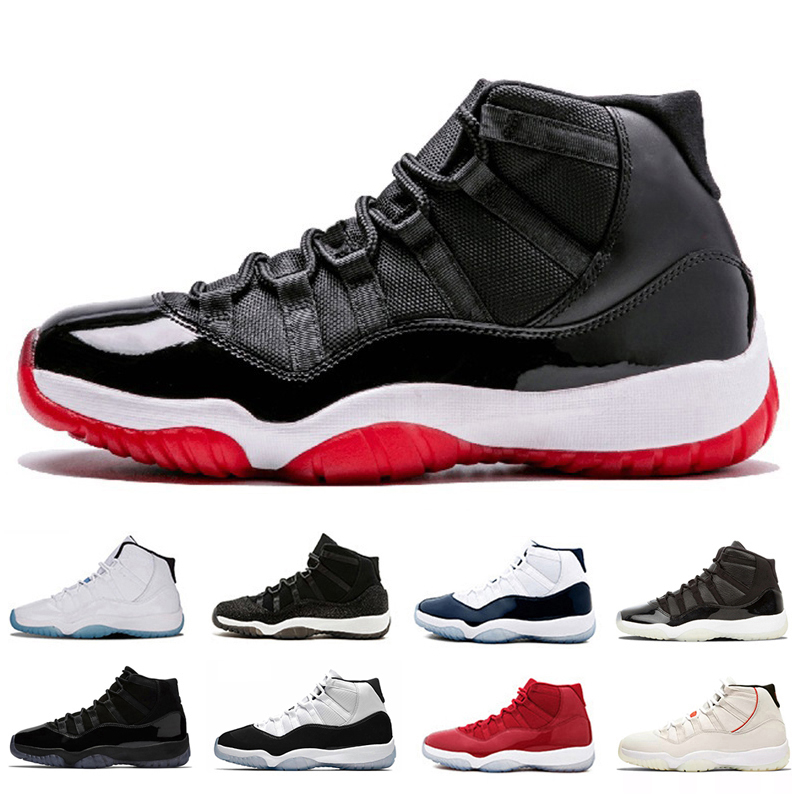 

Jumpman 11 11s mens basketball shoes sneakers Cool Anniversary 72-10 Bred UNC Concord High 45 Cap and Gown Bred Barons Legend Blue men women trainers sports shoe 36-47, Pay for box