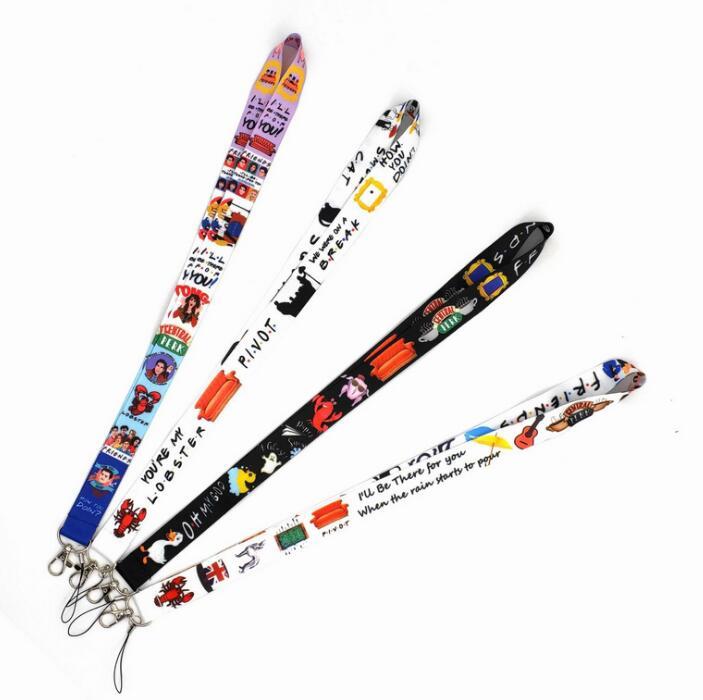

Friends TV Show Lanyards For keychain ID Card Pass Gym Mobile Phone USB Badge Holder