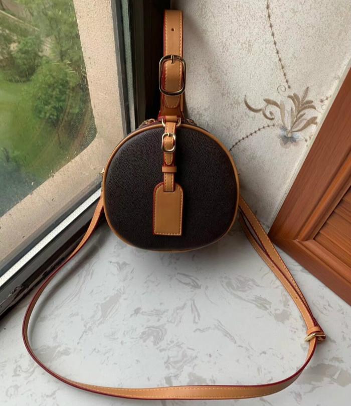 

Original Luxury Cibrown Bags Handbags Lady Shoulder Women Body Bucket Purses Cross Genuine Designers Real Brand Leather Fashion Iwwaa, Coffee