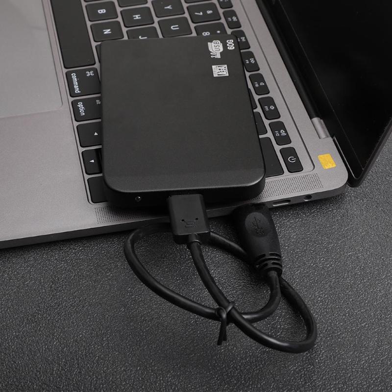 

External Hard Drives 2.5 Inch HDD Black Plastic High Speed Micro B To USB 3.0 PC Mechanical Disk Drive Computer Accessories