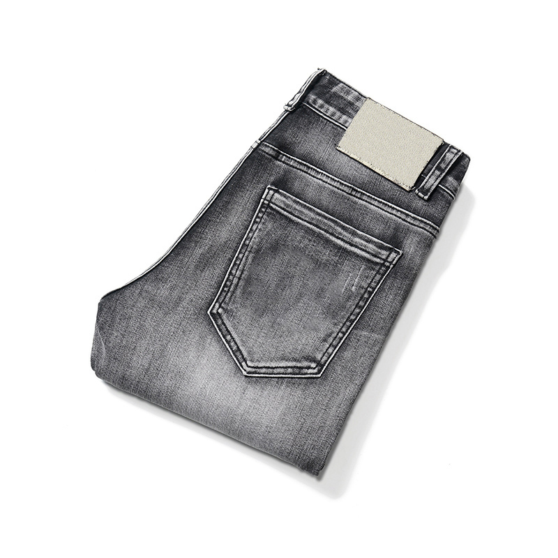 

Hip Hop Winter Mens Jeans Slim Body Cotton Star Fashion Embroidery High Street Denim Pants -K6030, Not for sale products/no ship