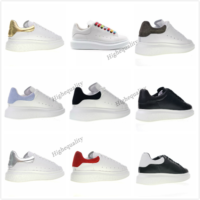 

luxury White Sneakers Man Woman Trainers Velvet leather tail Shoes Brand UK Designer Thick Bottom Casual Shoe With Box Fashion Soes, Color 15