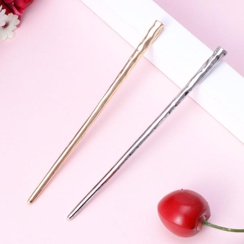 

Hair Clips & Barrettes Simple Sticks Fashion Chinese Style Women Aceecories Alloy Modern Stylish, Golden;silver