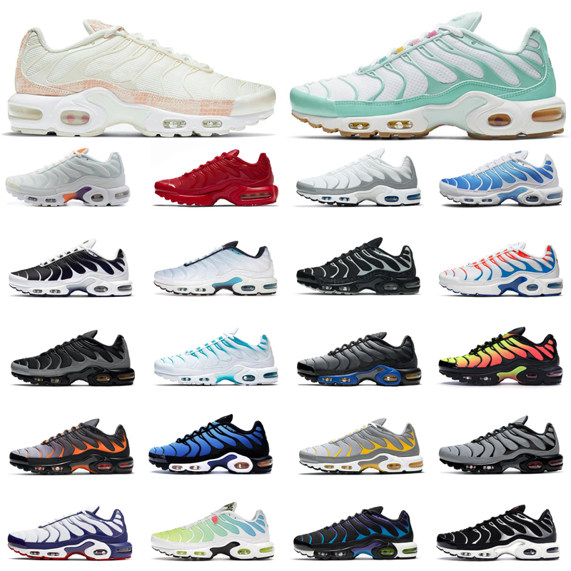 

TN Plus Mens Running Shoes Black Court Purple Blue Hex Sky Blue Purple Orange Trainers Sports Sneakers size 36-46, Crater