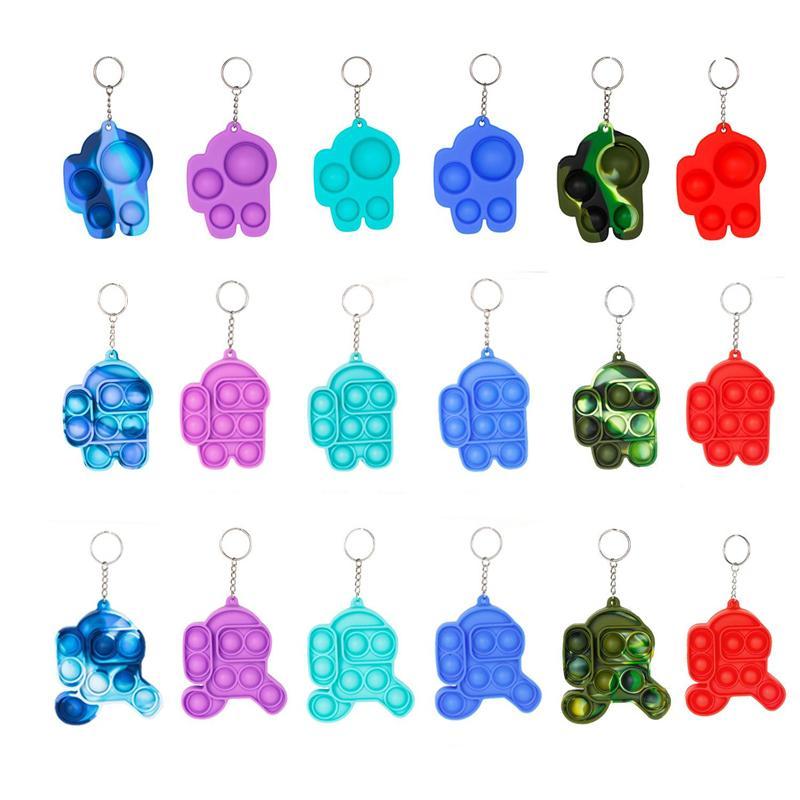 

Reversible Flip Push Pop it Bubble Sensory Fidget Toy Autism Special Needs Stress Reliever, Squeeze Great for kids toys Key chain zx0021