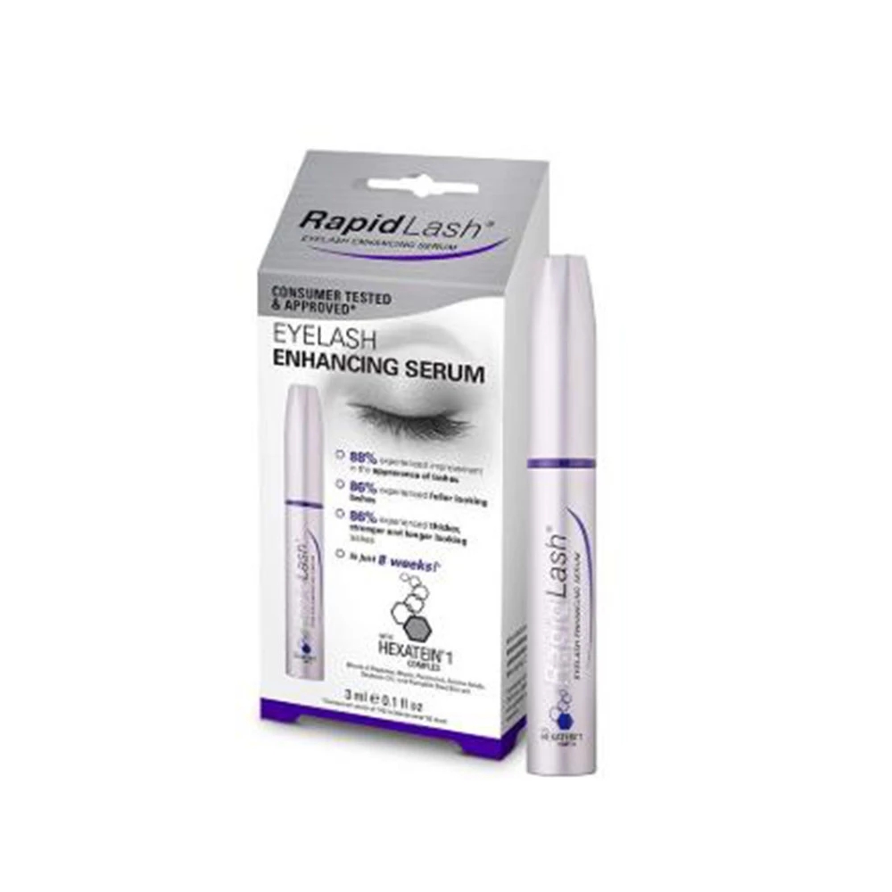 

3ml RapidLash Eyelash Eyebrow Enhancer Growth Hexatein Rapid Enhancing Serum Conditioner Revitalash Extend Lash, Transparent