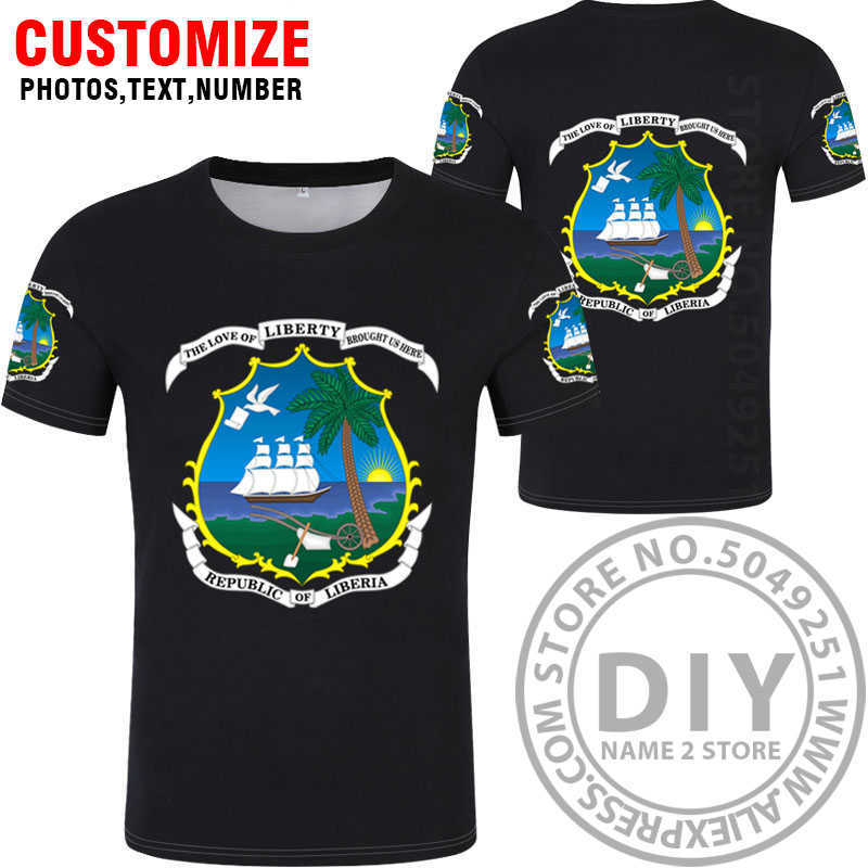 

LIBERIA National Flag T shirts,LIBERIA People's T-shirt ,Fashion Ethnic Style Casual Sports Harajuku Hip Hop T shirt Top clothes X0602, Style 8