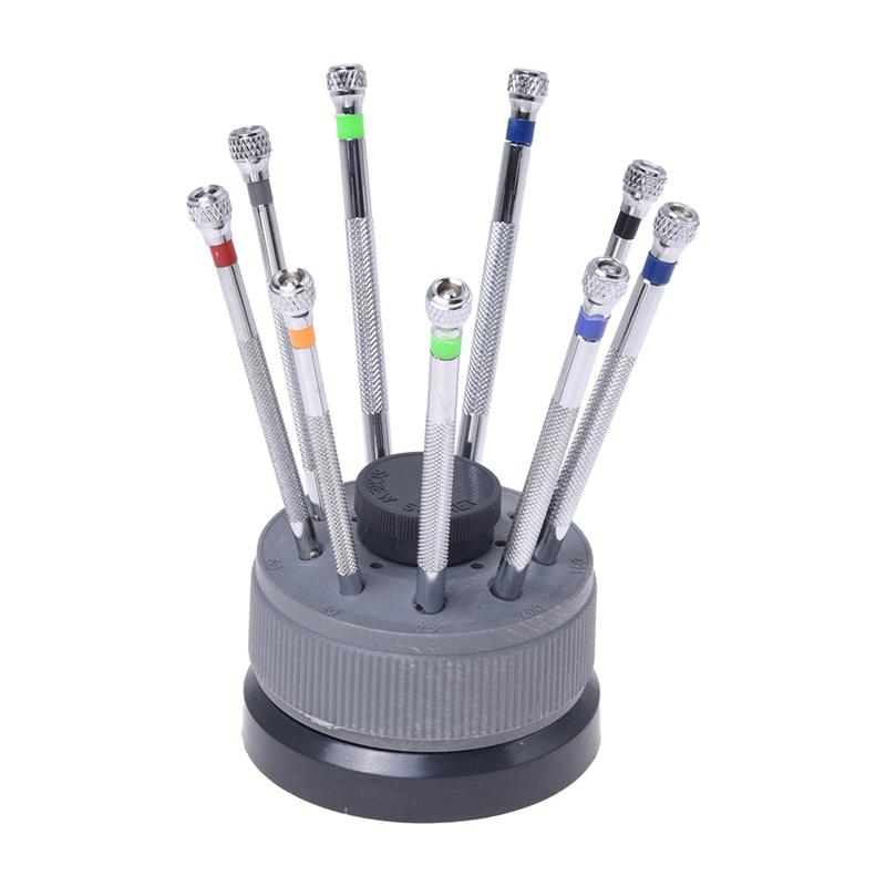 

Kit With 9 Screwdrivers Lame Reserve Base For Watches Watchmaker Tools Repair & Kits