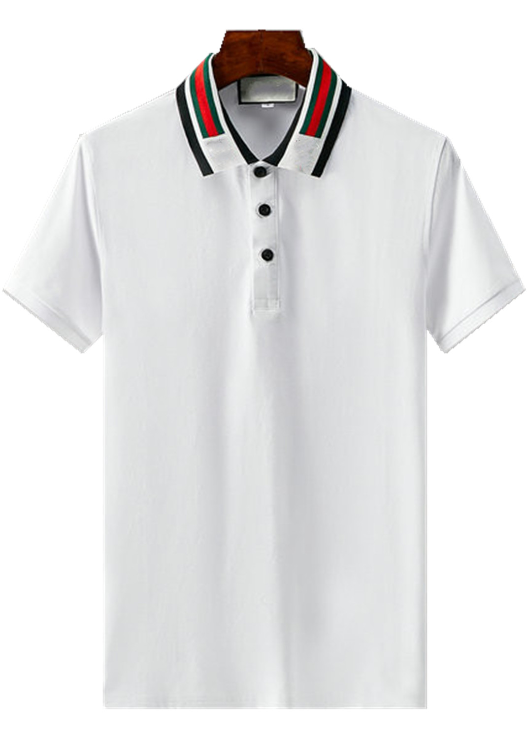 

Embroidered New Style Men's Stylist Polo Shirts Luxury Italy Men Clothes Short Sleeve Fashion Casual Men's Summer T Shirt Many col, White;black