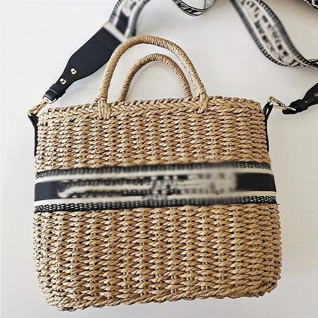 

Beach tourism bag vacation art fresh rattan brand fashion hand straw woven for women