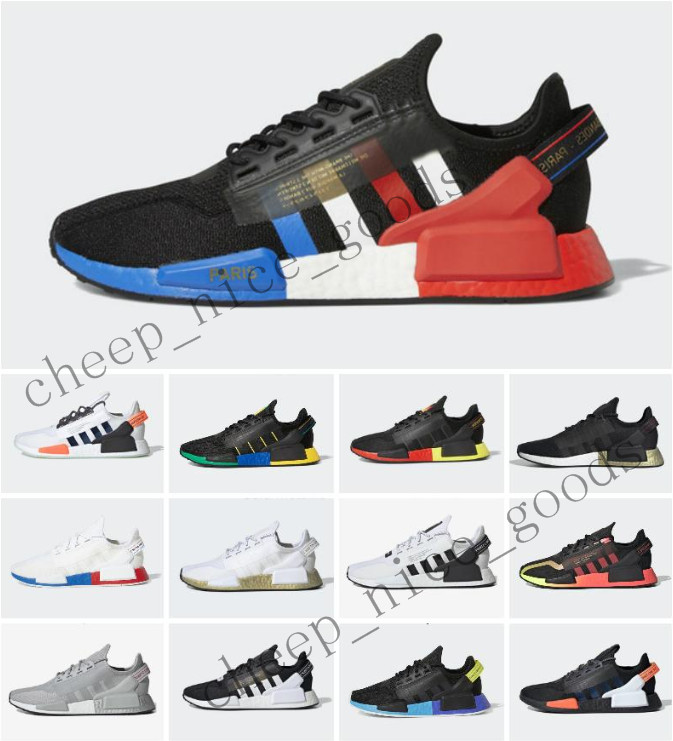 

Dazzle camo nmd r1 v2 mens shoes core black white mexico city oreo og classic aqua tones men women japan sports designer size 36-46