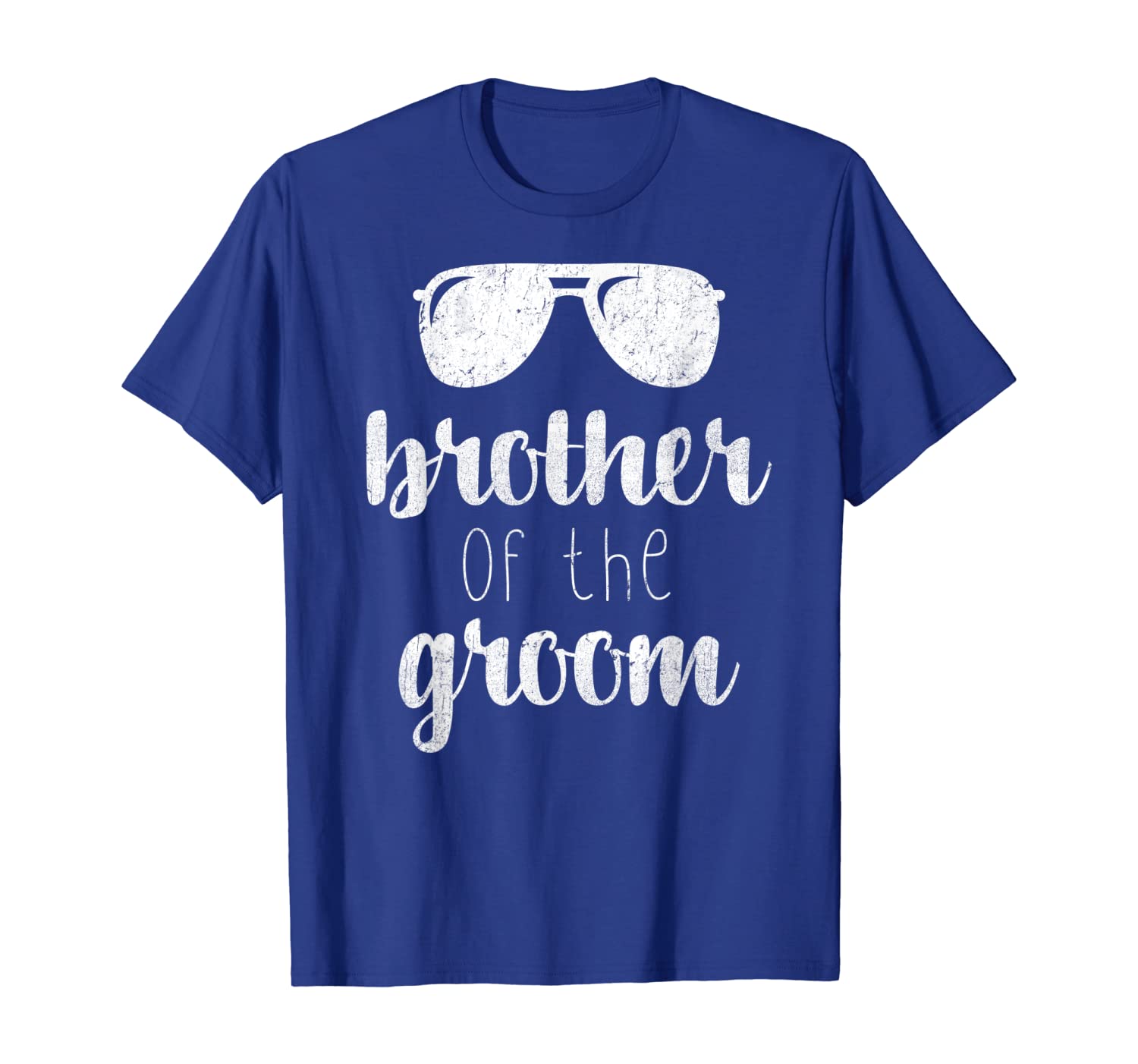 

Brother of the Groom T-Shirt - Wedding party gifts, White;black