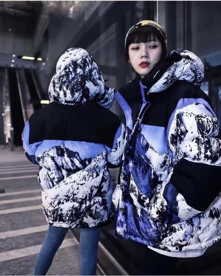 

Designer Fashion New Men north TNF brown face Womens coat Down boys women Winter Letters Printed Jackets Casual coats, L need look other product